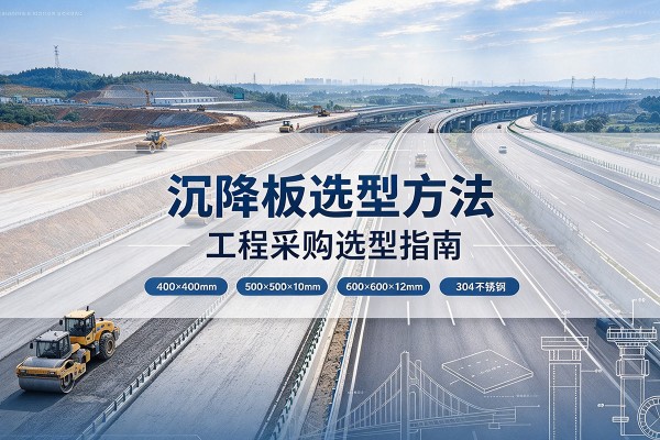 莘县沉降板选择方法