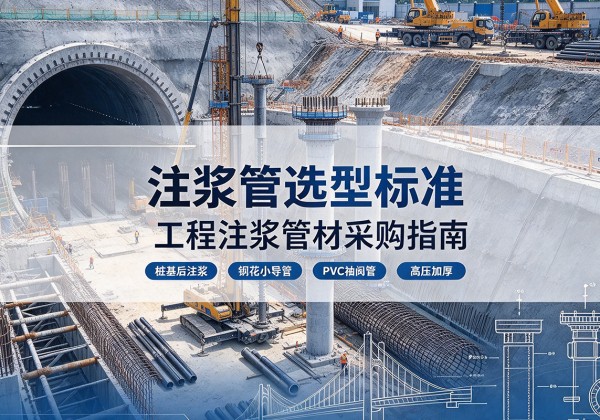 莘县注浆管选型标准